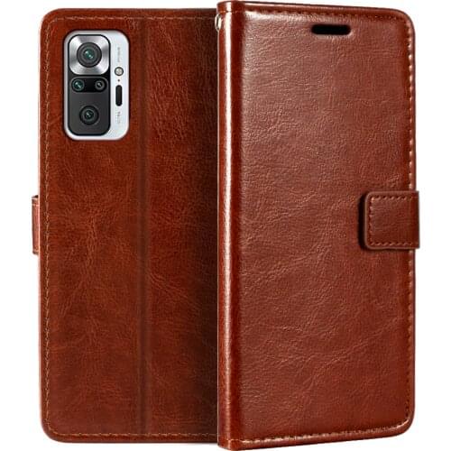 Case For Xiaomi Redmi Note 10 Pro Wallet Premium Magnetic Case Cover With Card Holder And Kickstand For Xiaomi Redmi Note 10 Pro