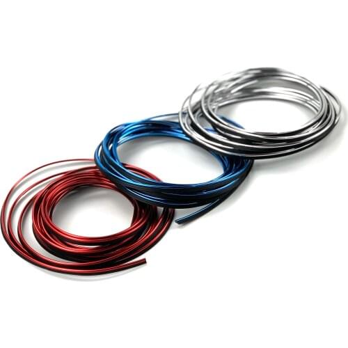 5M Car styling Decoration Chrome Strip For FIAT / LANCIA / Maserati / Alfa Romeo / Chrysler / Dodge / Jeep / Borgward / Saturn