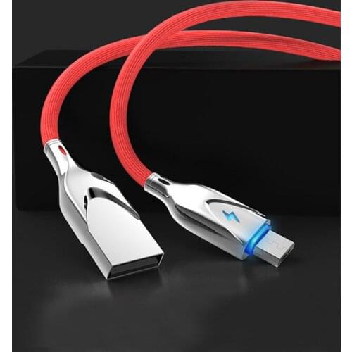 Lighted Micro USB Cable,USB Charge/Sync Cord,for iphone12,Samsung, Nexus, LG, Motorola, Charging Cable For Android Smartphones
