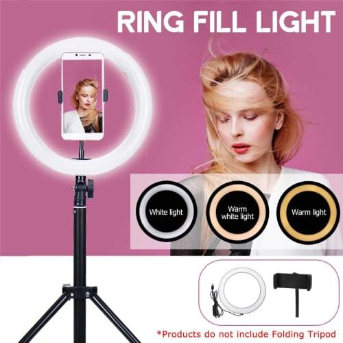 10inch/26cm LED Selfie Ring Light Ring Lamp Makeup studio Photography lighting with Stand Tripod Annular Lamp for Video YouTube