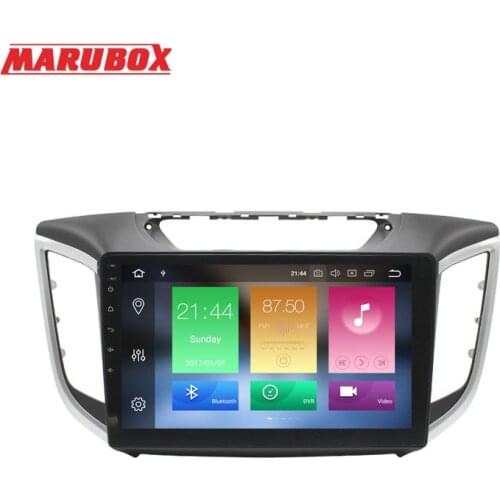 MARUBOX 2 Din Android 9.0 4G RAM 8 Core For IX25 Hyundai Creta Navigation DSP Stereo Radio GPS Car Multimedia Player 10A307PX5