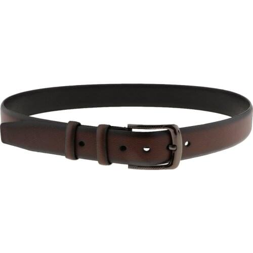 Retro Mens Work Pin Buckle Leather Belt Strap Jeans Waistband Length 120cm