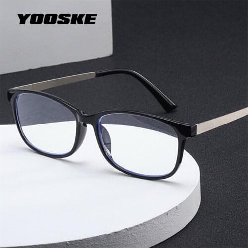 YOOSKE Women Men Blue Light Blocking Reading Glasses Anti fatigue Presbyopic Eyeglasses Lenses +1.0 1.5 2.0 2.5 3.0 3.5 4.0