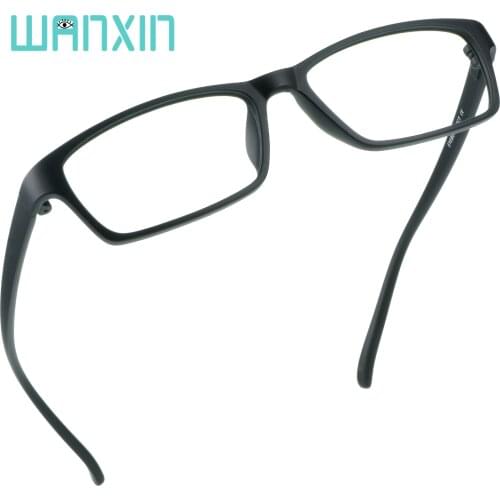 WANXIN Blue Light Blocking Computer Reading Resin Glasses for Women/Men, Reduce Eyestrian, Sleep Better