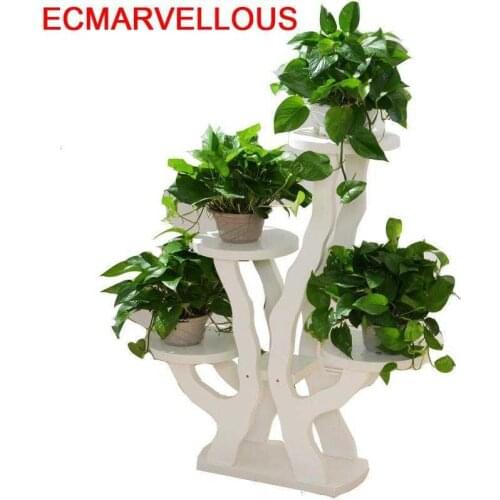 Garden Wooden Shelves For Estante Para Plantas Etagere Plante Rak Bunga Shelf Stojak Na Kwiaty Rack Outdoor Flower Plant Stand