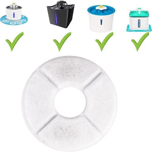Replacement Core Filter Element for Automatic Cat Water Fountain Pet Drinker Accessories Dispenser Goods