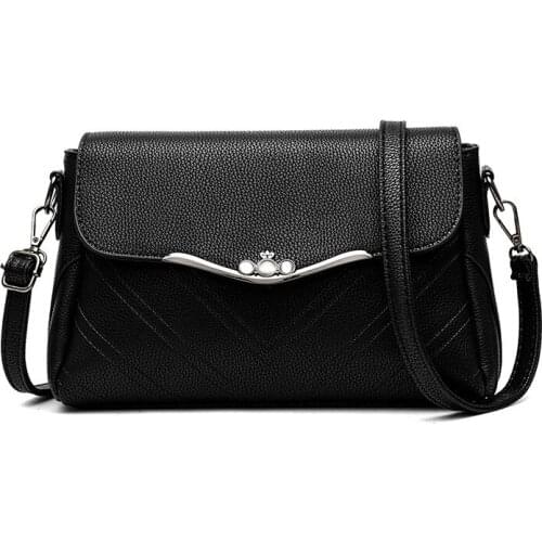Women Messenger Handbag Fashion Top-Handle Shoulder Bags Small Casual Body Bag Totes Famous Brands Designer High Quality zipper