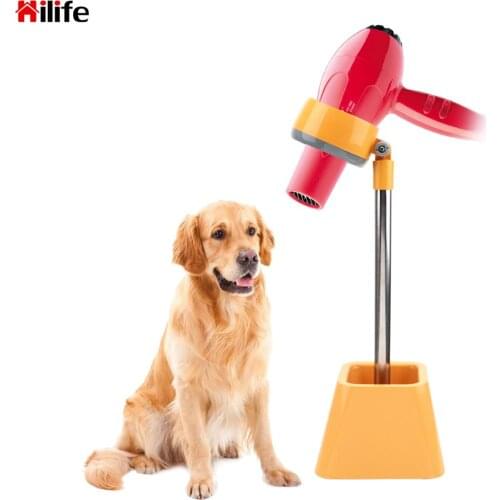 180° Rotation Lazy Stent Pet Hair Dryer Bracket Dog Cat Grooming Dryer Pets Accessories Shelf Grooming Cleaning Supplies