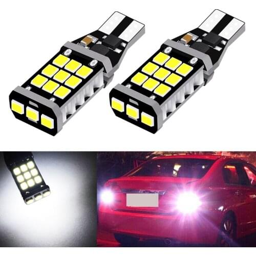 W16W T15 LED Bulbs Canbus OBC Error Free LED Car Backup Reserve Light For Chevrolet Cruze Epica Lova Camaro aveo Chevy T250