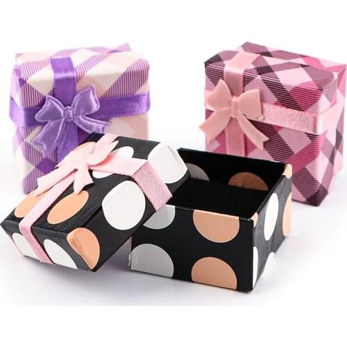 ZF2866 Exquisite Gift Box For Earrings Ring Necklace Brooch Jewelry DIY Wedding Gift Box Birthday Romantic Surprise Supplies