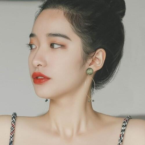 Cross earrings female new trendy earrings design sense niche high-end light luxury earrings sterling silver super fairy earrings