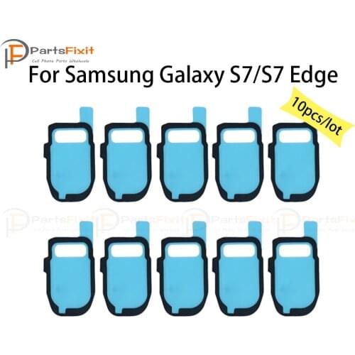 10pcs/lot Camera Lens Cover Adhesive for Galaxy S7 / G930 & S7 Edge / G935