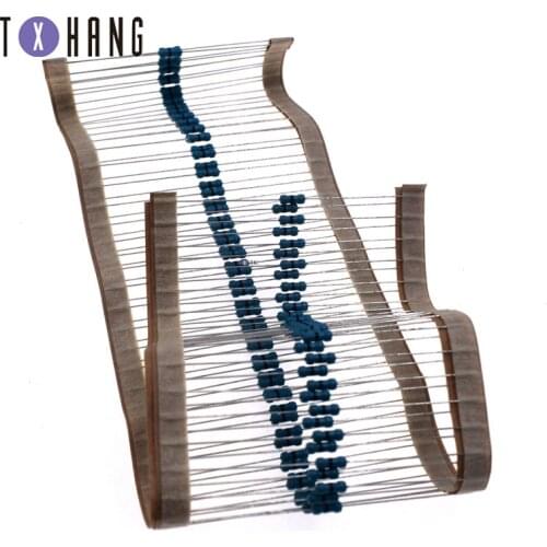 100PCS 0.25W 1/4W 1% - Full Range of Values (4.3K Ohm to 10K Ohm)Metal Film Resistor