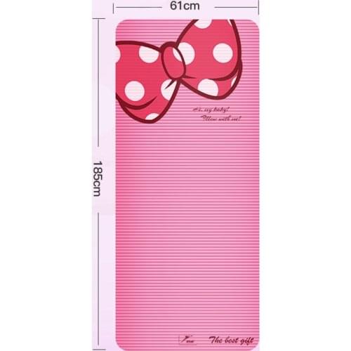 185*61cm*10mm NBR Children Yoga Mat Cat-shaped Non-slip Dance Mat Environmental Healthy Pads Practice Mats Exercise Pad For Kids