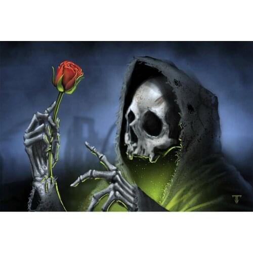 5D Full Diamond Painting Grim Raper Free Shipping Home Decoration DIY Picture Handicraft