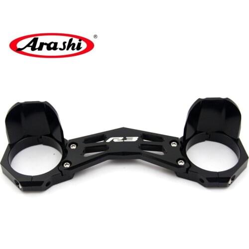 Arashi For YAMAHA YZF R3 / R25 2014-2016 CNC Motorcycle Front Fork Bracket Shock Absorber Damper YZF-R3 2014 2015 2016