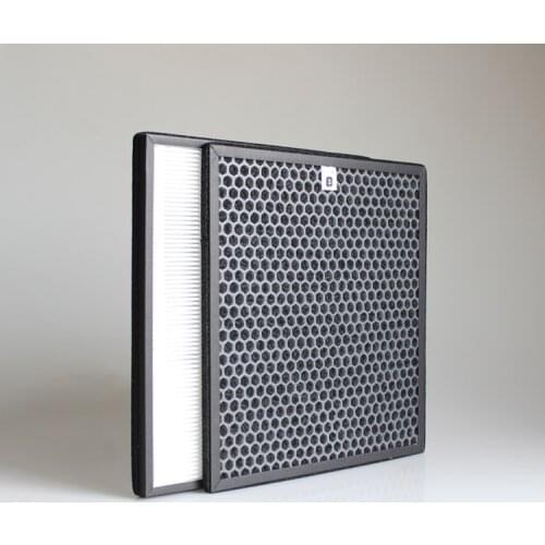 2pcs/lot Air purifier hepa air filter kit for Philips AC4002 AC4004 AC4012 Air purifier parts AC4123+AC4124 filter