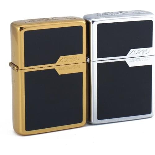 Metal ZORRO Outdoor Flint Lighter Grinding Wheel Kerosene Oil Free Fire Lighter Refillable Gasoline Cigarette Lighter Gadgets