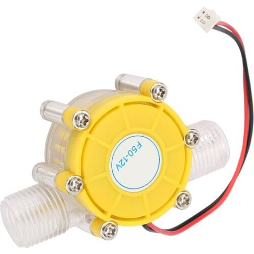 F50 Micro-Hydro DC Water Flow Pump Turbine Hydroelectric Power Energy Generator Mini Water Turbinen Generator 12V