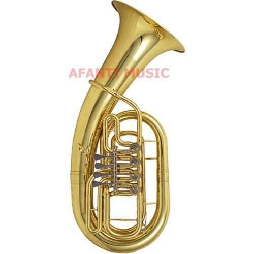 Afanti Music Bb tone / Yellow Brass / Gold Lacquer Baritone(BAR-116)