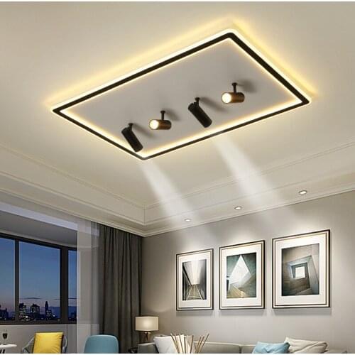 Nordic luzes de teto cafe hotel Bedside Aluminum Living Room ceiling lights ceiling lamp home decoration