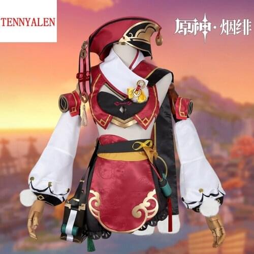 2021 new game Genshin Impact Yan Fei clothes cute and beautiful cosplay costume female pre-sale Royal sister full set