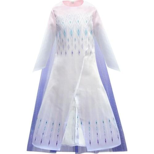 Baby Girls Princess dress Cosplay Costume Long sleeve Girl Princess Dress Birthday Party Dresses
