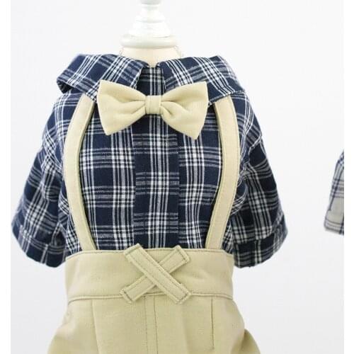 Dogs Casual Suspenders Pants 100%Cotton