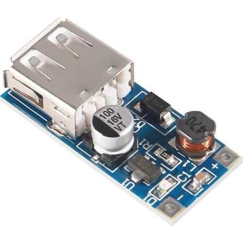 10pcs/lot PFM Control DC-DC Converter Step Up Boost Module 600MA USB Charger 0.9V-5V to 5V Power Supply Module