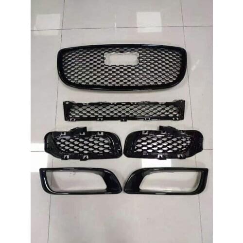 Osmrk front bumper grill grille cover strips for jaguar series