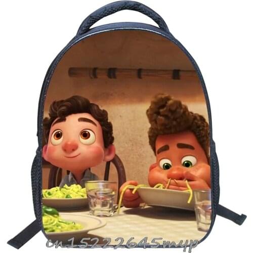 Backpack New movie Luca Students Schoolbag Children BookBag Boys Girls School Bags Teenager Rucksack Mochilas