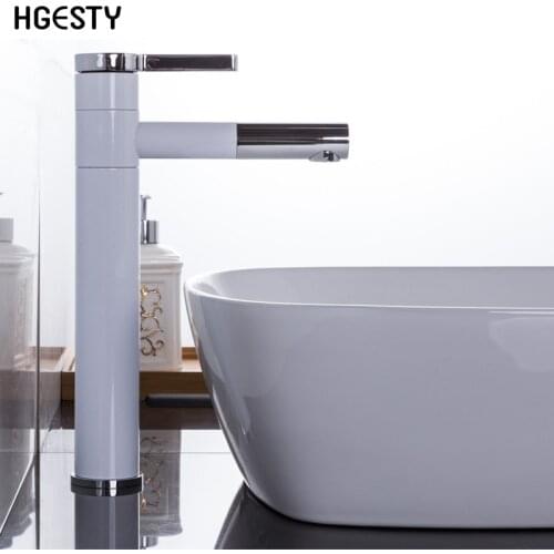 Bathroom Basin Faucet Vessel Sink Vanity Tap Swivel Spout Cold and Hot Water Mixer Tap Crane Single Lever Kitchen Washbasin Tap