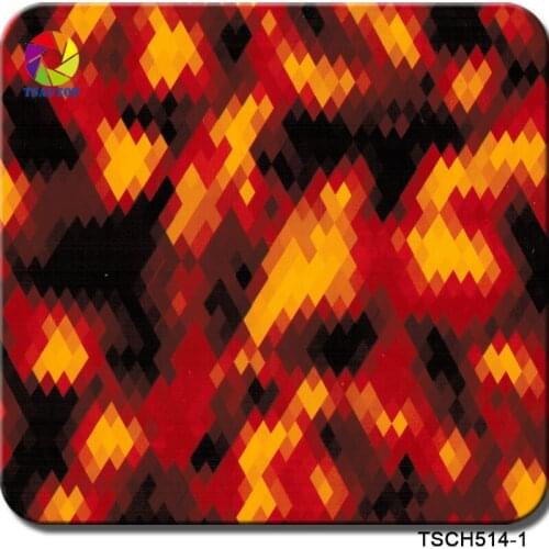 TAOTOP Size 1m x 10m water transfer printing film hydrographic film sticker WDF514-1