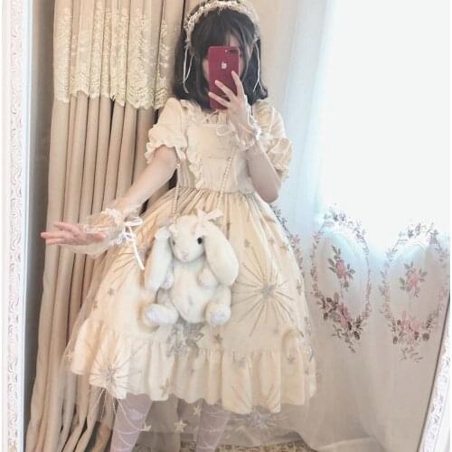 Gothic Lolita Dress Women Vintage Danube JSK Slim High Waist Bow Black Red Corduroy Dress With Cloak For Lady Girls Plus Size