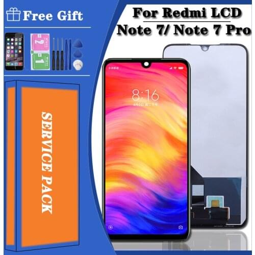 Original Display For Xiaomi Redmi Note 7 LCD Display Touch Screen For Redmi Note 7 Pro LCD Note7 Replacement Parts 10-Touch