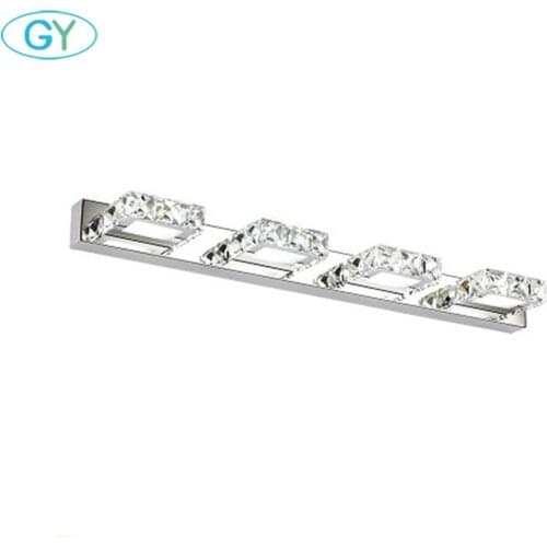 AC110-240V LED Mirror Light Modern Cosmetic crystal Wall Lamp Bathroom Luminaria vanity lamp luces tocador maquillaje coiffeuse