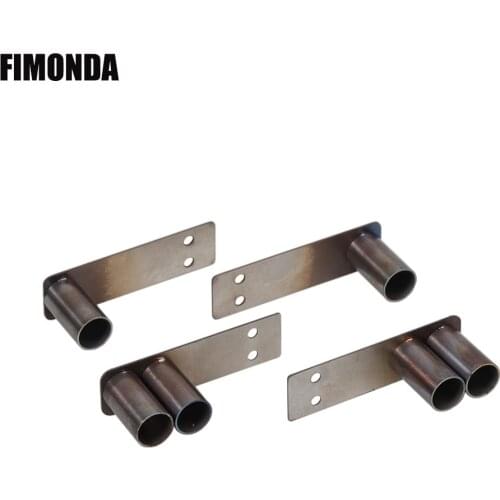 RC Car 1:10 Scale Accessories Exhaust Pipe Metal Tail Pipe for 1/10 RC Drift HSP 94123 94122 Tamiya 416 417 Sakura XI D3 Redcat