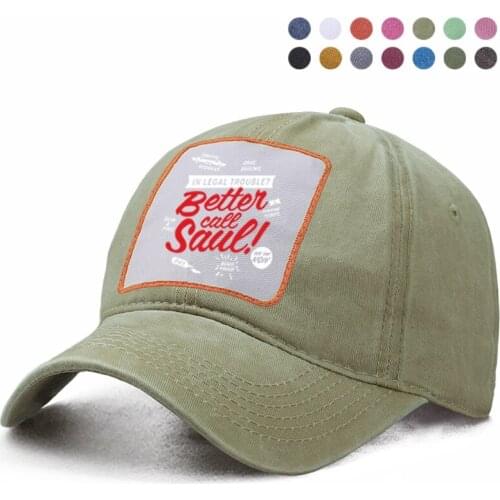 Baseball Cap Better Call Saul Dad Solid Trucker Snapback Bone Hat Hip Hop Woman Berets Ponytail Caps Gorras Casquette Boinas Hat