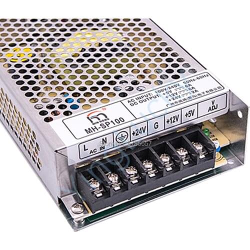 Arcade Game Parts +5V +12V +24V 8A 3A Power Supply，for Mini Coin Pusher Operated Arcade Cabinet Catch Fish Game Machine