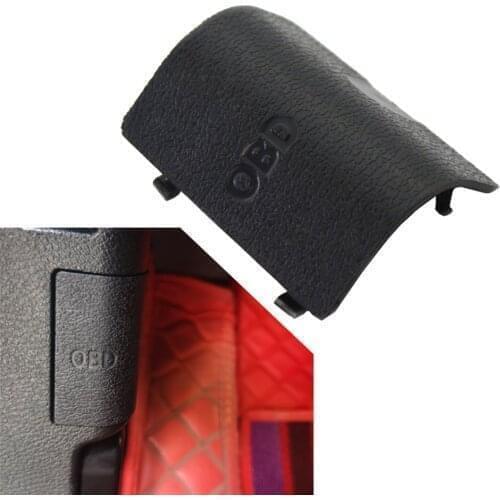 Black Car OBD Socket Cover Trim For BMW X3 F25 2009-2017 X4 F26 2013-2018 51437243111 / 51439190686 LHD Only