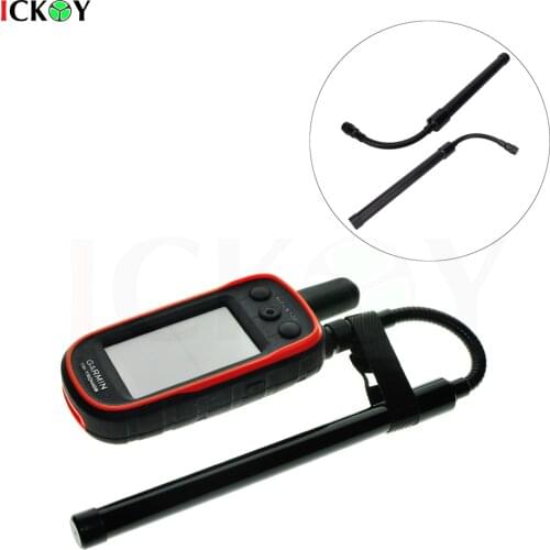 Gooseneck Dual Band SMA-Male Coax Cable Connectors Tactical Goose Tube Antenna for GPS Garmin Astro 430 320 220 900 Alpha 100 50