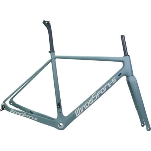 WINOW GR029 T800 carbon fiber classic gravel bike 700*40C carbon racing biking 142X12mm For cycling carbon frame