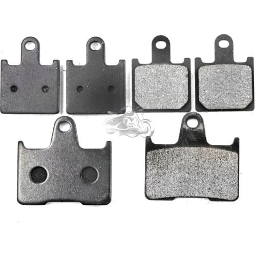 Motorcycle Front+Rear Brake Pads Set For Kawasaki Ninja ZX-14R ZR1400 Concours ZZ-R1400 GTR1400 2007-2009 2008