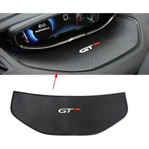 For Peugeot 3008 4008 5008 GT 2016 2017 2018 Auto Display Dashboard Anti-skid Meter Mats Pad Cover Rubber Interior Car Styling