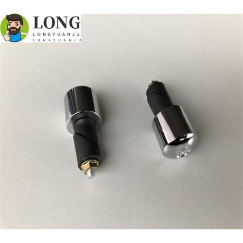 2 pieces Motorcycle Handlebar End Plugs Grip Bar End Caps Slider Set Accessories for 22mm 7/8" Handlebar