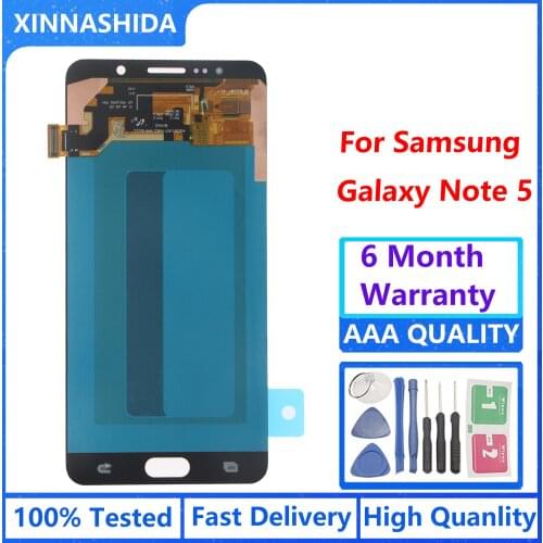 LCD for SAMSUNG Galaxy Note 5 Display Touch Screen Digitizer Part for SAMSUNG Note 5 Note5 N9200 SM-N920