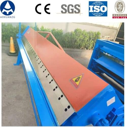 1.5x2500mm Electric TDF Folding Machine Bender Manual Sheet Metal Bending Machine