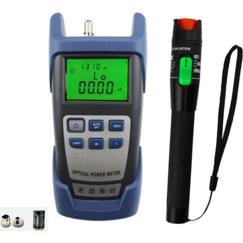 2 In 1 FTTH Fiber Optic Tool Kit with Optical Power Meter and 30MW Visual Fault Locator Use Fiber optic test pen