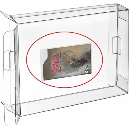 Ruitroliker 20Pcs Clear Protection Sleeve for NGC Box/ NGC Dual Disk Japan Version/NGC Single Disk Japan Version