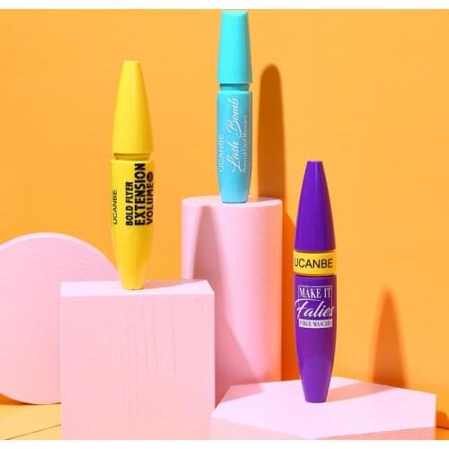 4D Silky Mascara Thick Curling Waterproof Sweat-proof Long Lasting Not Easy To Smudge Natural Makeup Mascara TSLM1